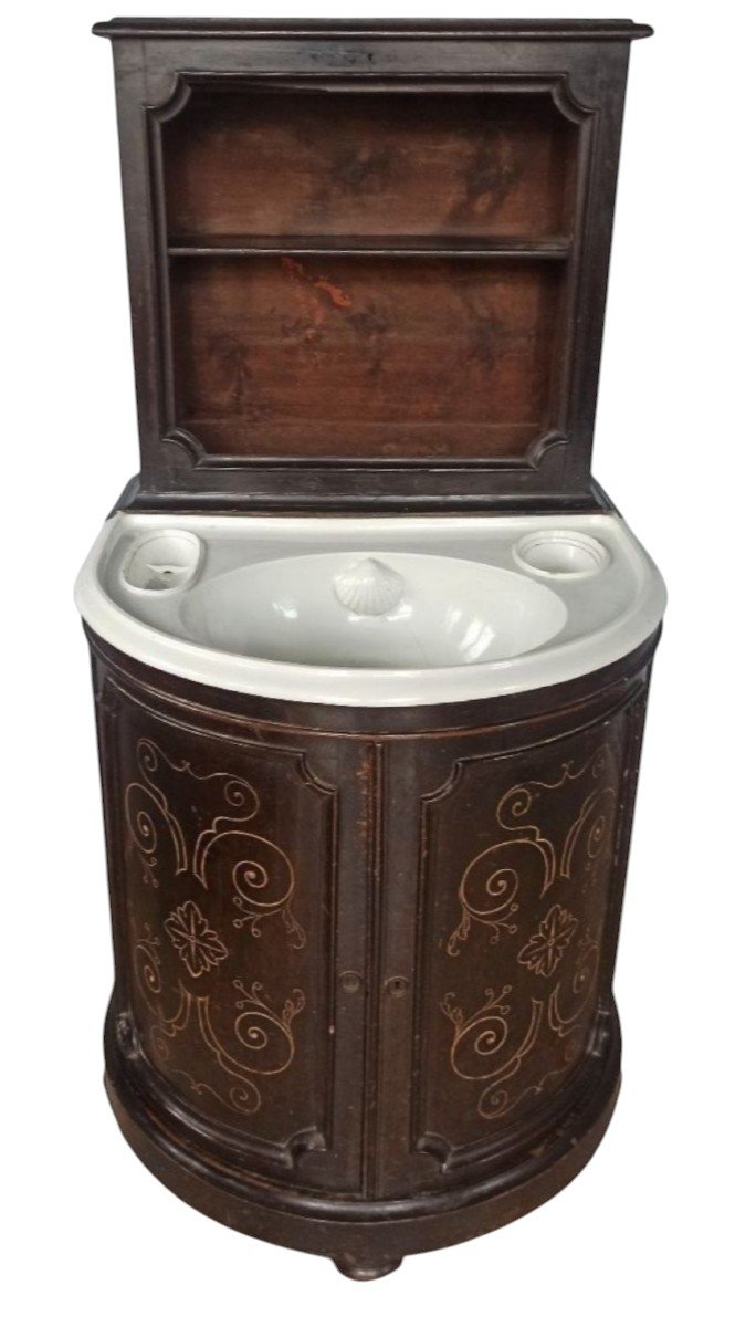 Mobile lavabo TOILETTE italia XIX secolo-photo-4