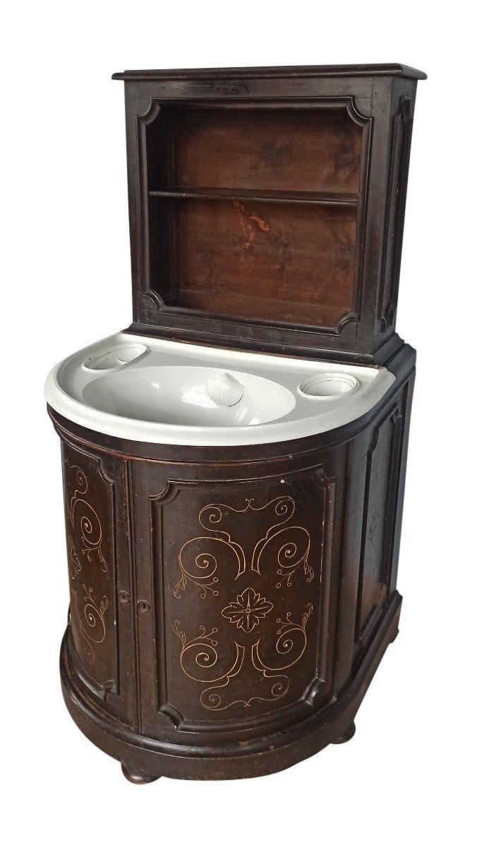 Mobile lavabo TOILETTE italia XIX secolo-photo-8