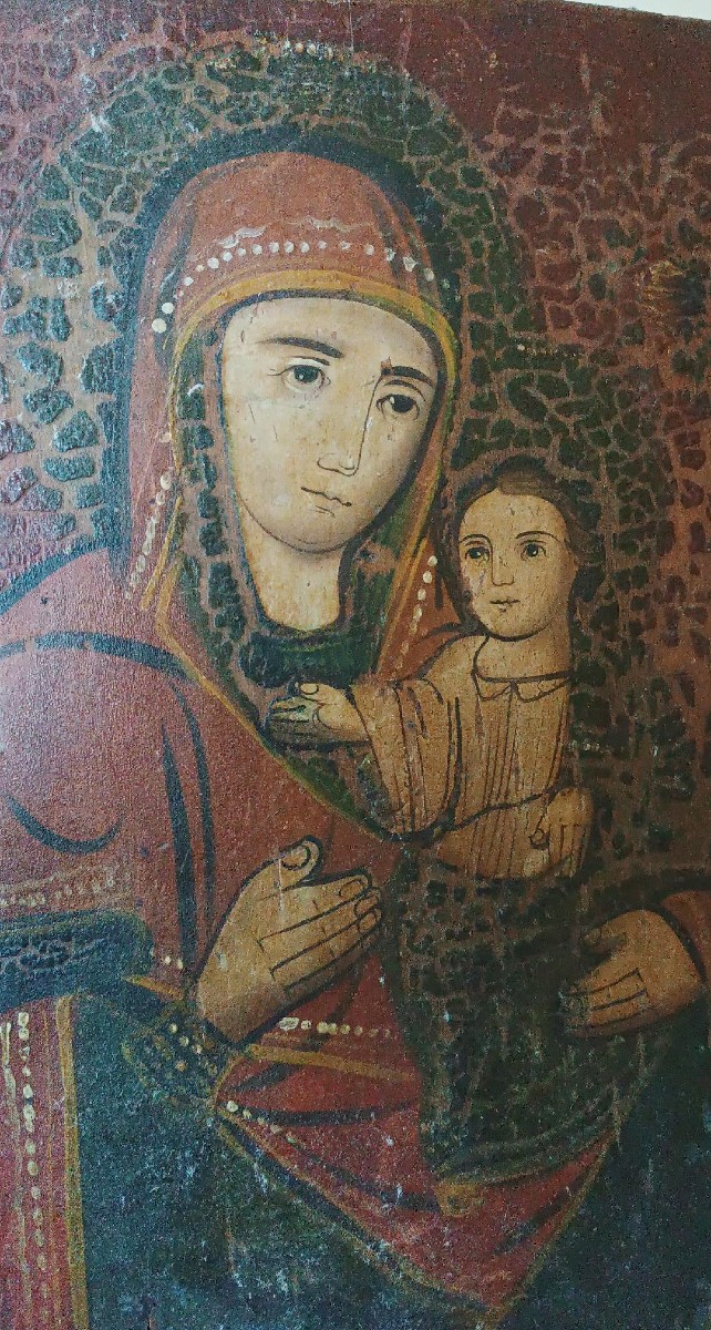 icona antica ortodossa Madonna Odigitria-photo-4