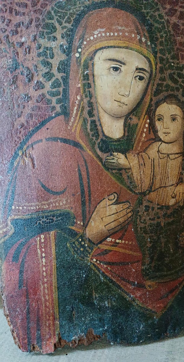 icona antica ortodossa Madonna Odigitria-photo-1