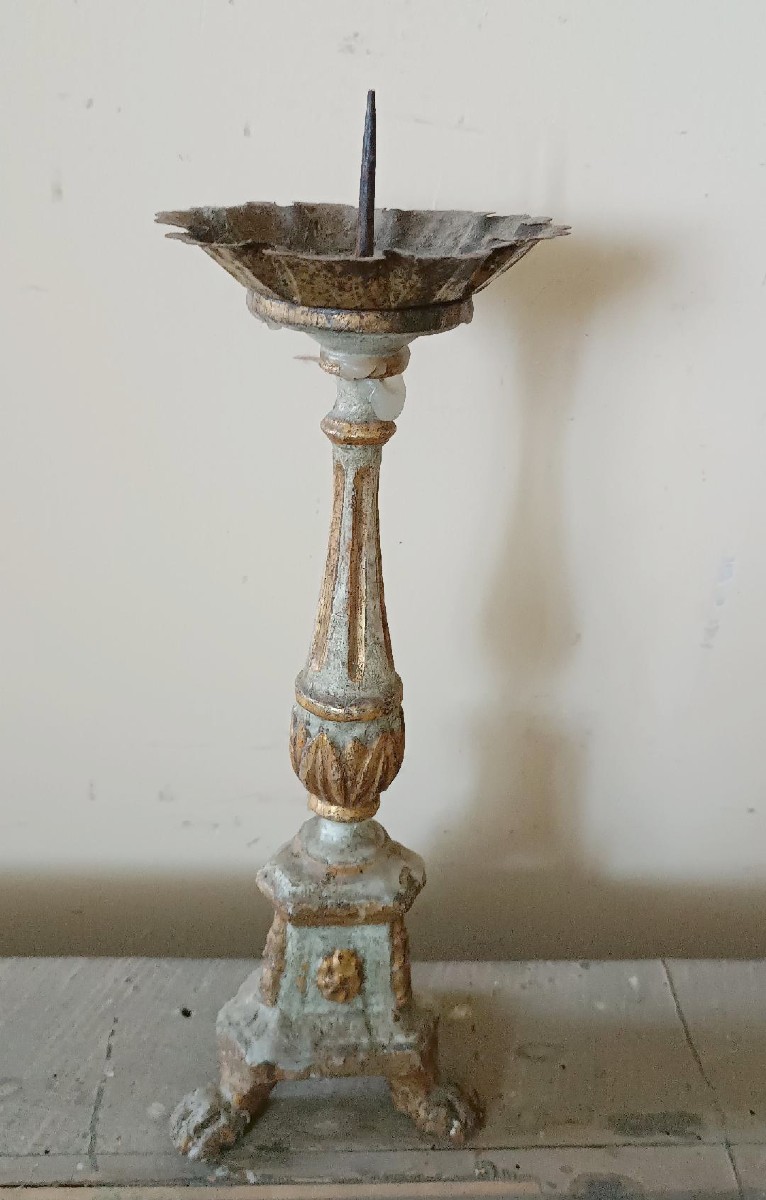 CANDELIERE ANTICO FINE 700 TOSCANA-photo-2
