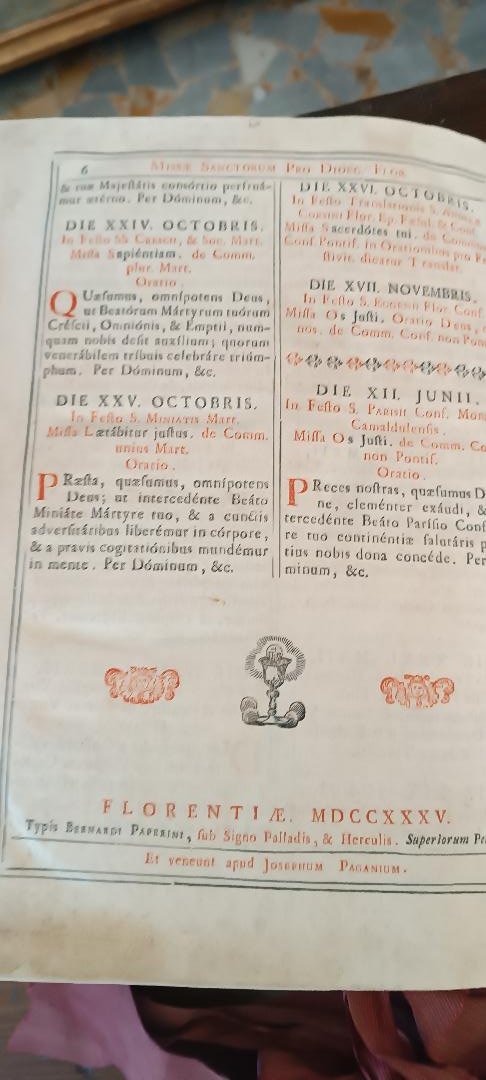 messale antico -Missale romanum ex decreto sacrosancti concilii tridentini 1736-photo-4