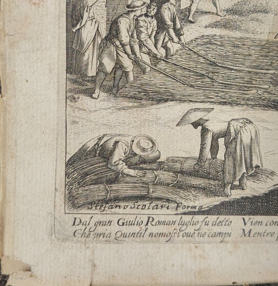 acquaforte su carta vergellata Justus Sadeler, XVII secolo-photo-4
