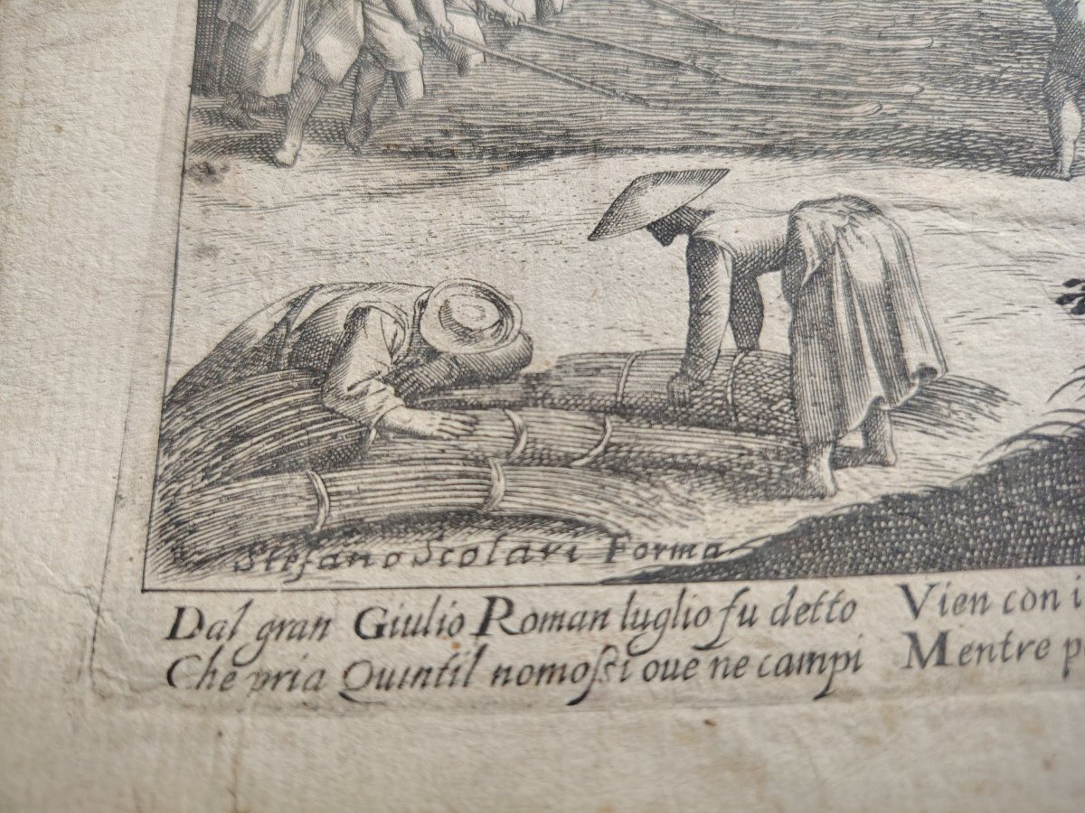 acquaforte su carta vergellata Justus Sadeler, XVII secolo-photo-5