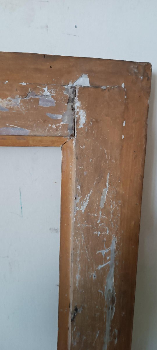 Antica cornice in legno dorato-photo-6