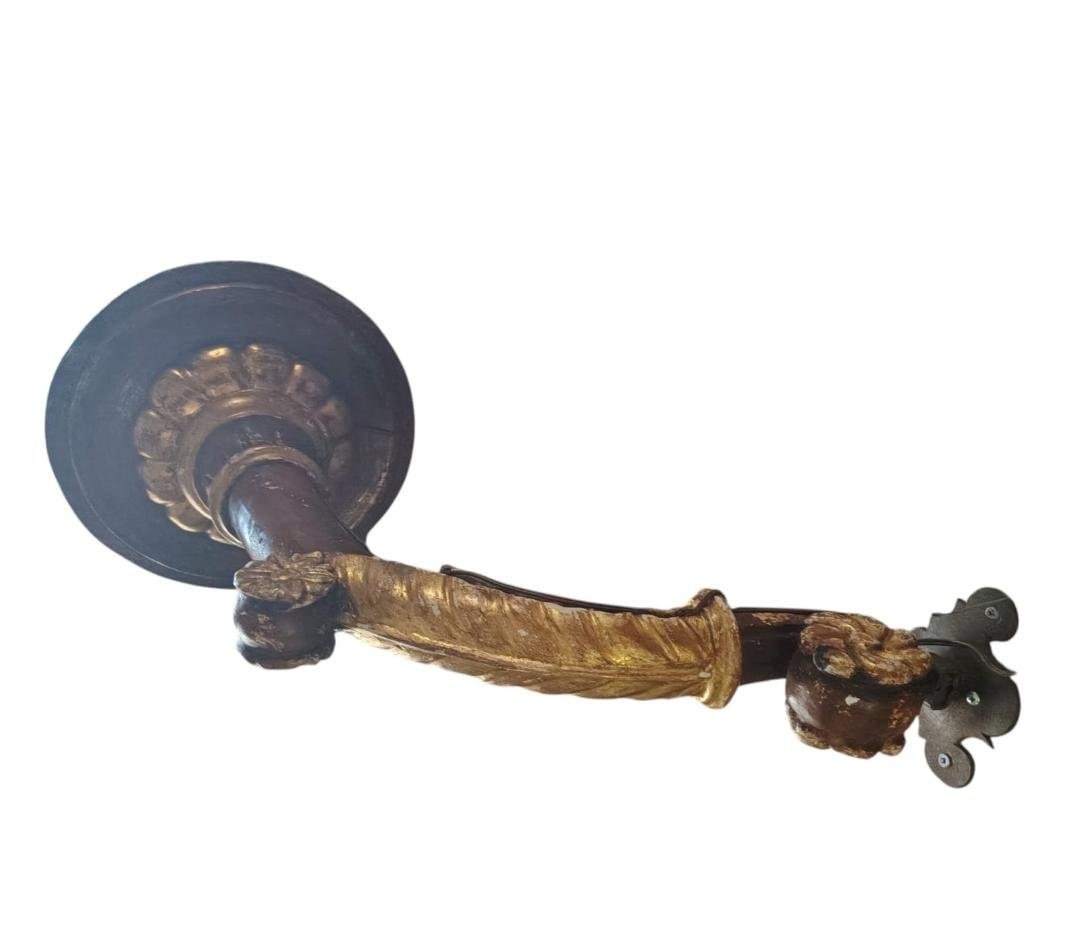  coppia di applique italiane impero del XIX secolo-photo-4