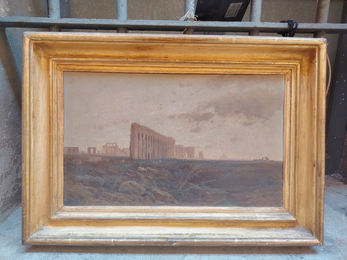 Dipinto su tavola Ettore Cumbo Borgia 1872-photo-3