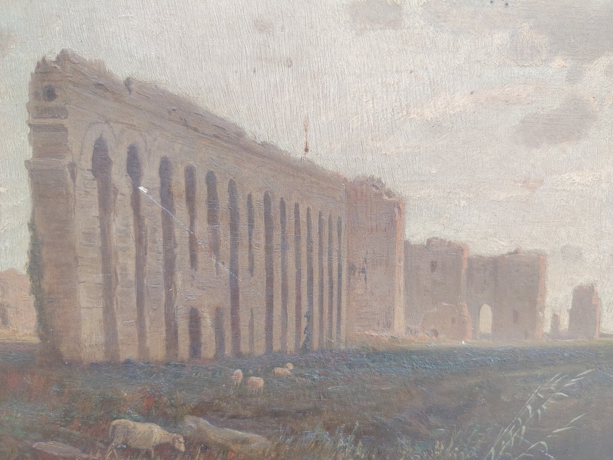 Dipinto su tavola Ettore Cumbo Borgia 1872-photo-4