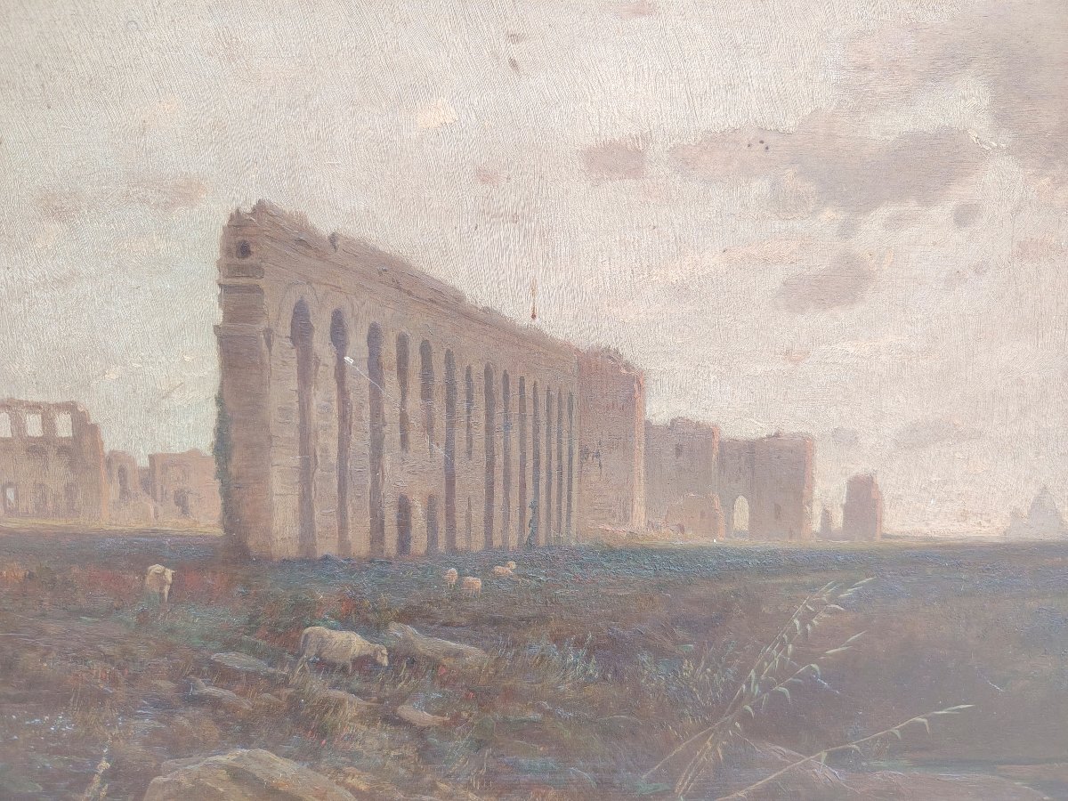 Dipinto su tavola Ettore Cumbo Borgia 1872-photo-5