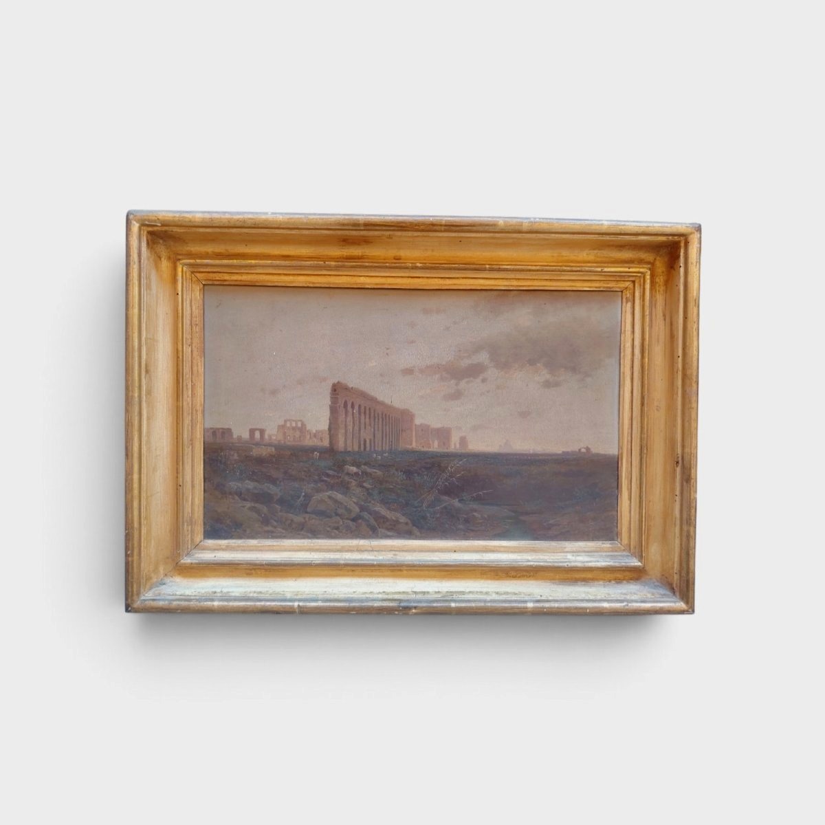 Dipinto su tavola Ettore Cumbo Borgia 1872