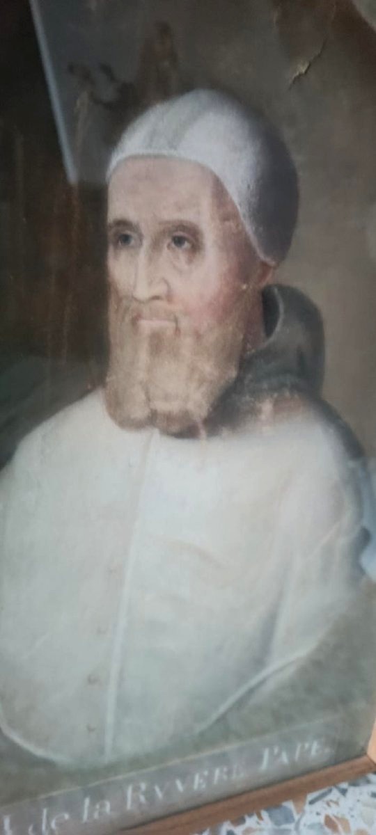 Antica tempera su carta  - ritratto di papa Giulio II -XVIII secolo-photo-3