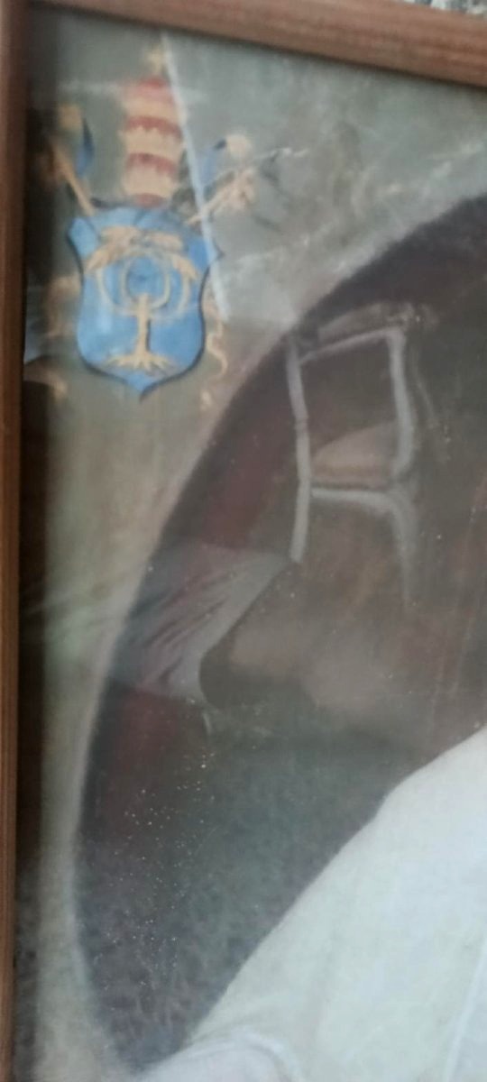 Antica tempera su carta  - ritratto di papa Giulio II -XVIII secolo-photo-4