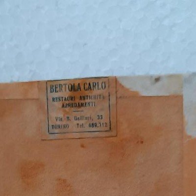 Piccolo dipinto su rame  XVII\XVIII SECOLO-photo-3