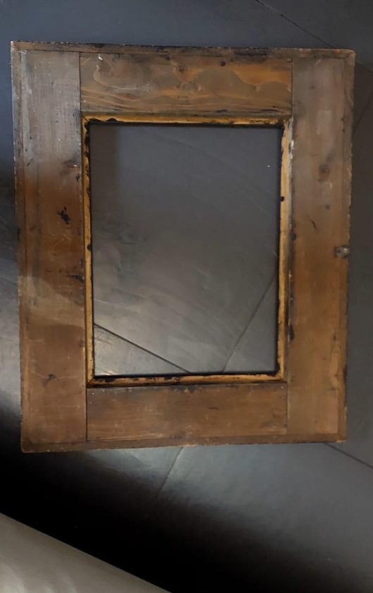 Cornice guilloche, legno ebanizzato, XIX secolo -photo-4