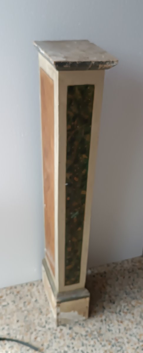colonna in legno laccato fine 800-photo-3