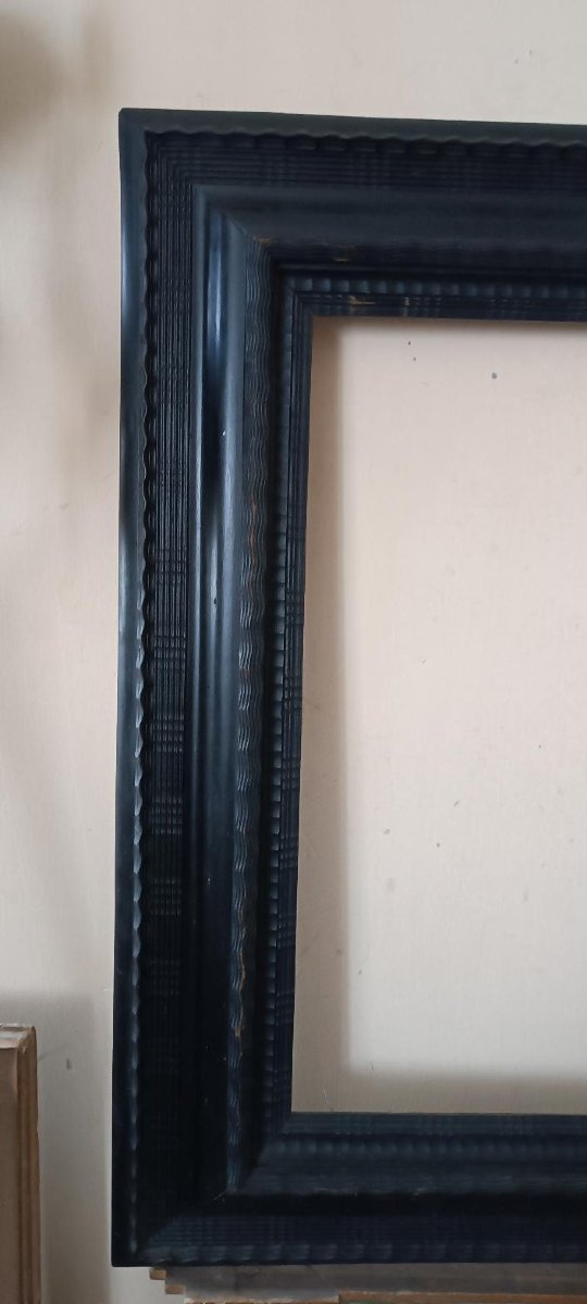Antica grande  cornice guillosche-photo-3