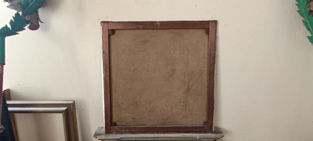 Dipinto olio su tela veduta firenze Aurelio Catti (1895-1966)-photo-6