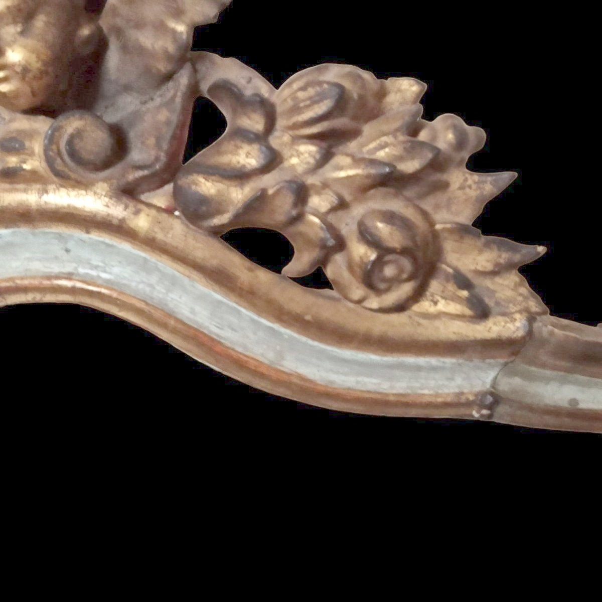 Residenza cornice specchio  barocca xviii secolo Toscana-photo-2