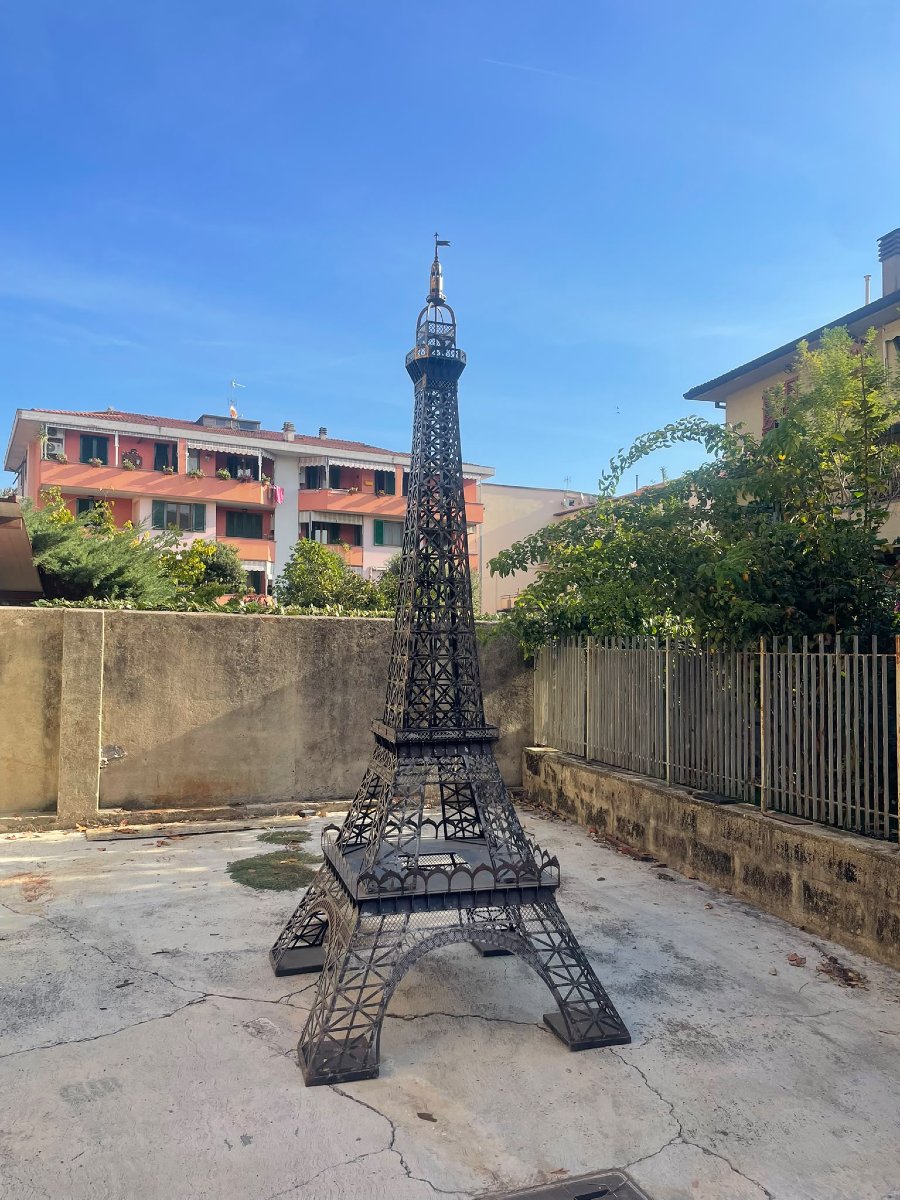 Incredibile modello in ferro di torre Eiffel  340 cm divisibile 3 pezzi-photo-1
