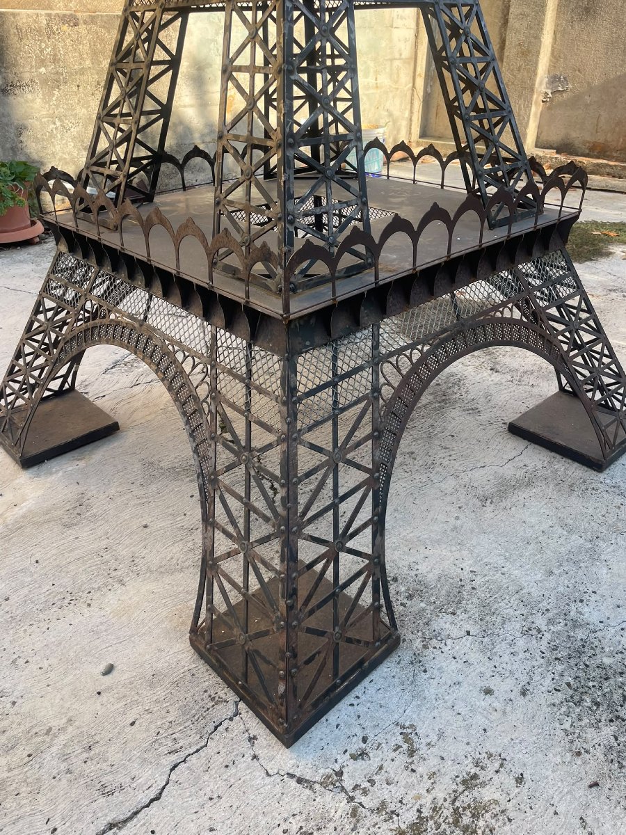 Incredibile modello in ferro di torre Eiffel  340 cm divisibile 3 pezzi-photo-5