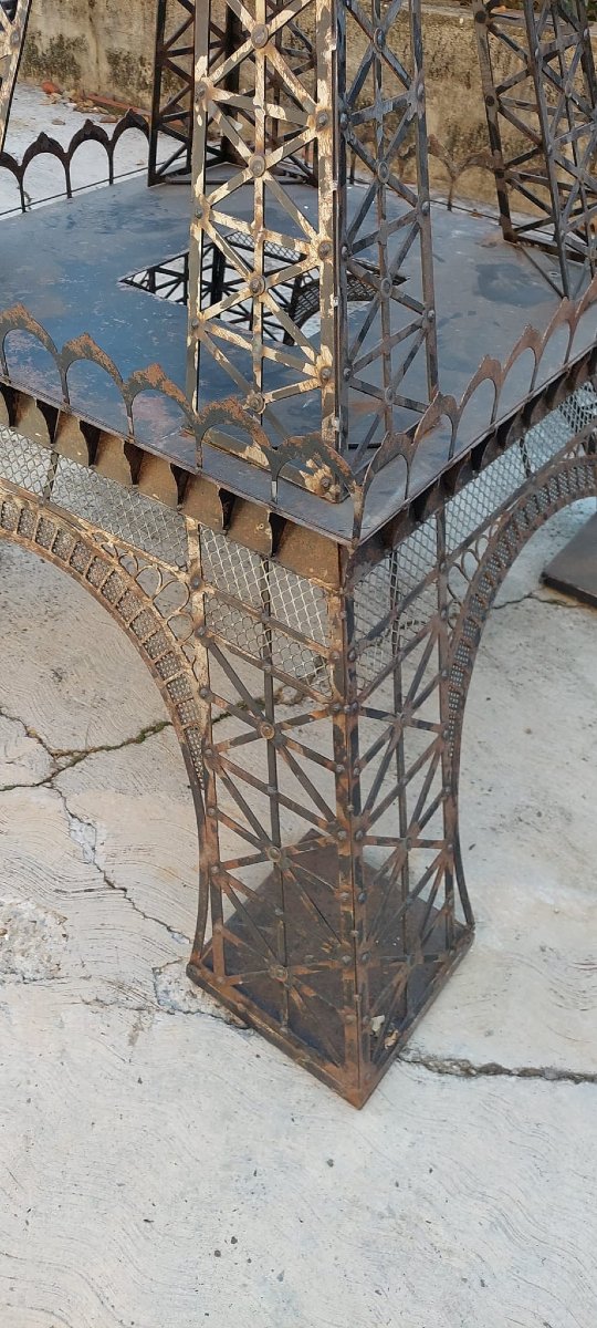 Incredibile modello in ferro di torre Eiffel  340 cm divisibile 3 pezzi-photo-6