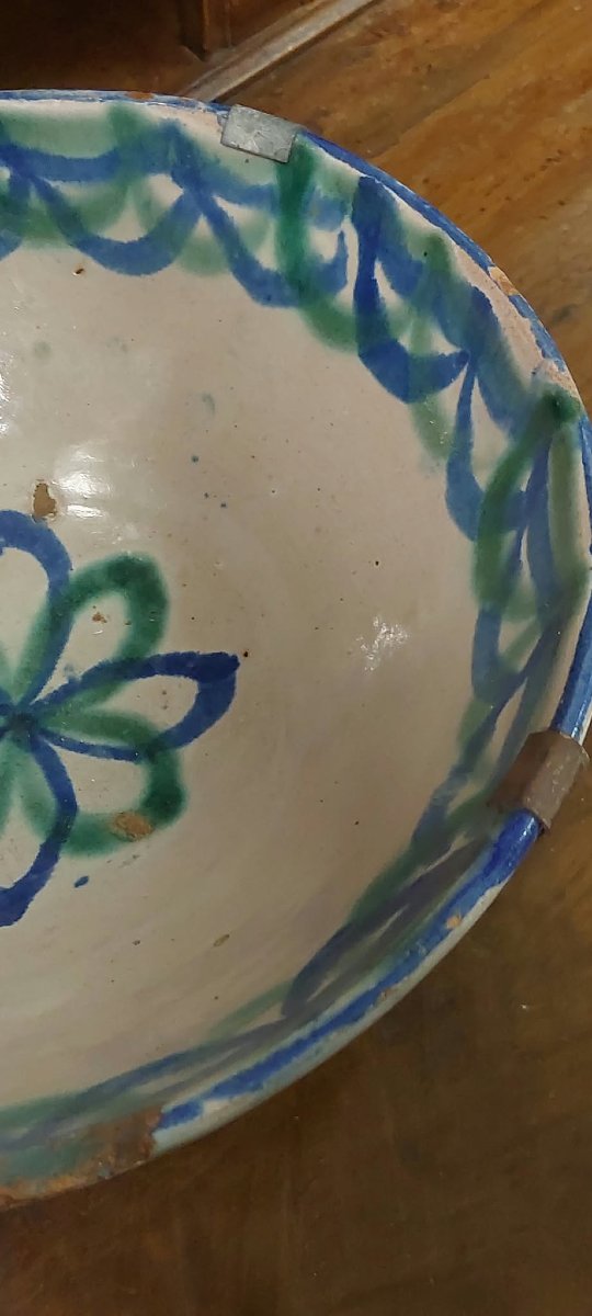 Ciotola in maiolica di  Fajaluza XIX sec-photo-2