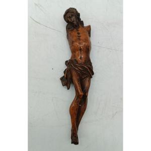 Piccolo Cristo antico in legno di bosso XVIII SECOLO