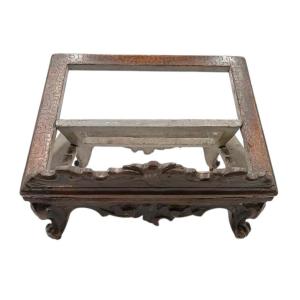 Leggio in legno argentato del XVIII secolo, Italia