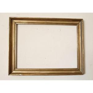 cornice antica legno dorato seconda meta' XIX secolo