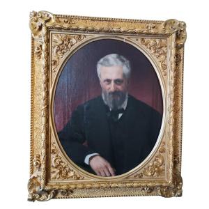Ritratto di Cesare  Altoviti olio su tela - Antonio Ciseri ( 1821-1893 )