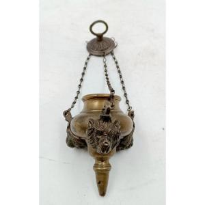Piccolo raro incensiere - in bronzo italia XVII SECOLO