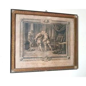 incisione antica Caresme inv. Patas INC. Henry IV