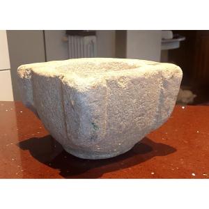 ANTICO MORTAIO IN PIETRA SCOLPITA XVI/XVII SECOLO  TOSCANA