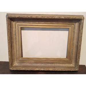 Cornice antica legno dorato