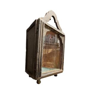 Antica Teca Legno XVII secolo Luigi XIII toscana Completamente   Originale