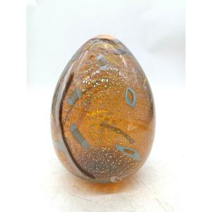 Grande uovo vetro murano anni 60