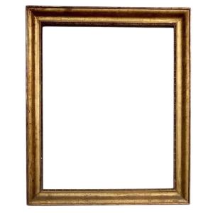 Cornice in  Legno ,   dorata in  foglia oro   XIX secolo 