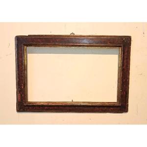 Antica cornice a cassetta italia prima meta' del 700