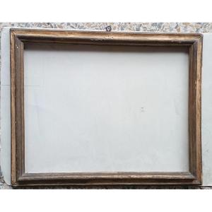 Antica cornice laccata e dorata XVIII secolo toscana