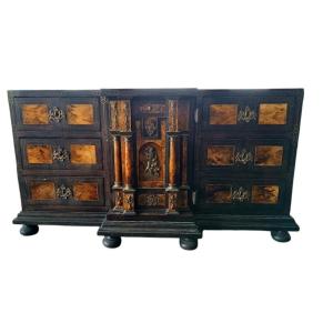 Grande monetiere intarsiato dei primi del '900