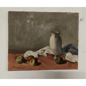 DIPINTO OLIO SU TELA EMMA CIONINi CIARDI VENEZIA 1879-1933