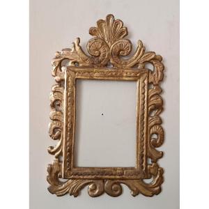 Antica cornice legno dorato XVIII secolo