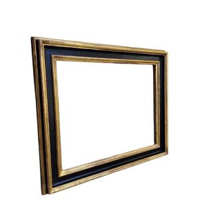 Cornice  in legno  Salvador Rosa sagomatai dorati in oro zecchino