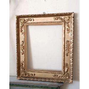 Antica cornice in legno dorato