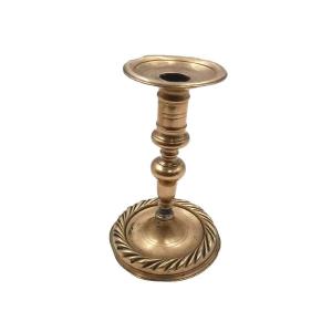 candeliere bronzo antico XVII secolo