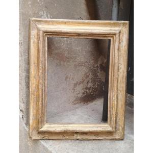 Antica cornice in legno laccato XVIII secolo