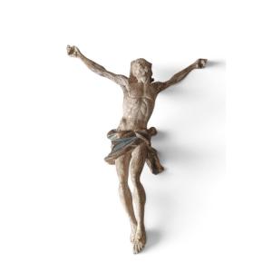 Antico cristo in legno policromo h.56 cm