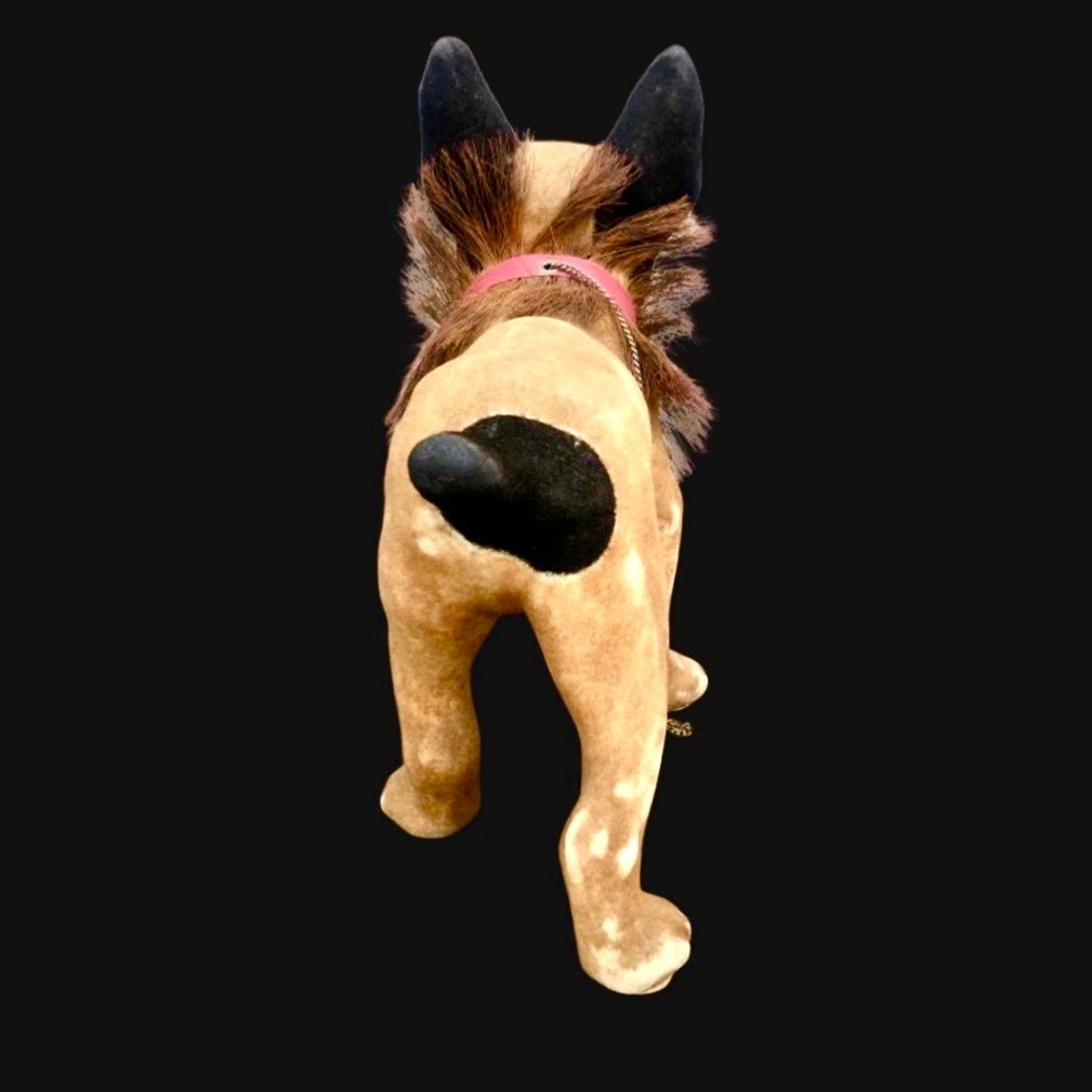 Modello di bulldog francese in papier mache’ con testa basculante -photo-4