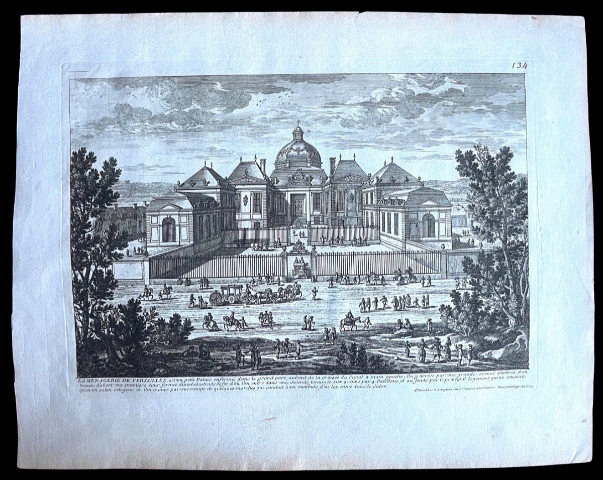 Serie di 8 stampe-incisioni all’acquaforte di Gabriel Perelle (1604–1677) -photo-1
