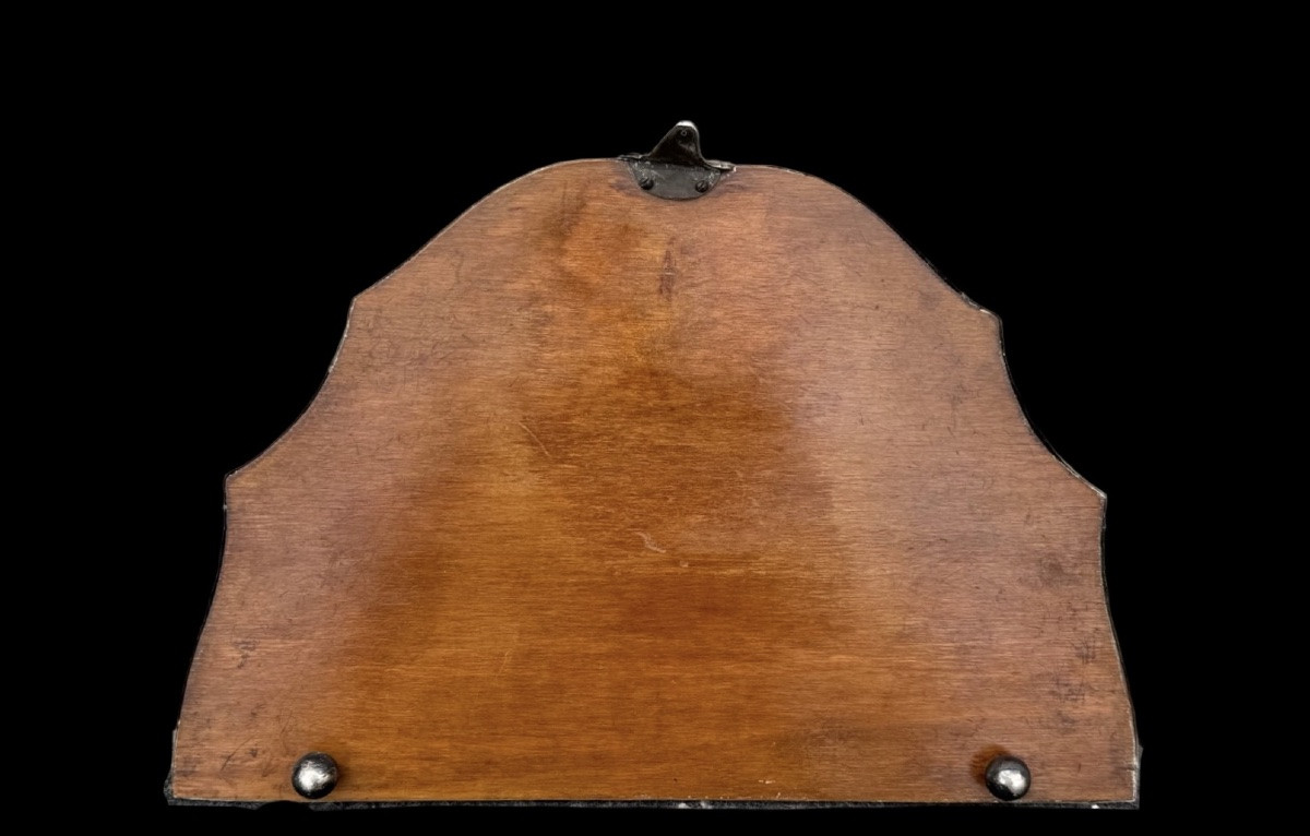  Vassoio  in argento con piano specchio composto da tre elementi affiancati -photo-4